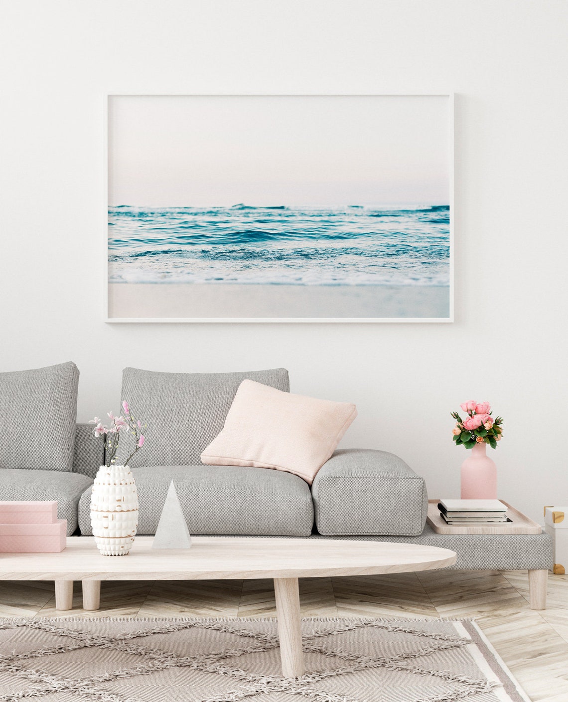 Beach Coastal Ocean Art Print - Image 3