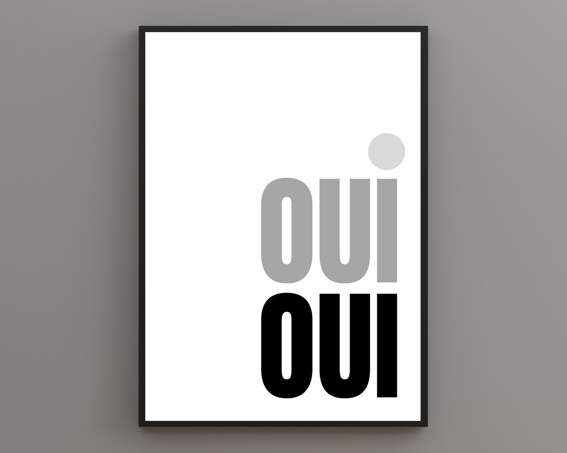 Framed Grey Bathroom Print Oui Oui Print Grey Oui Oui Bathroom Print Oui Oui Wee Wee Funny Bathroom Print Downstairs Loo