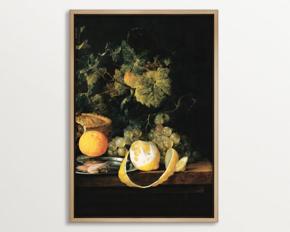 Vintage Botanical Print, Antique Floral Poster