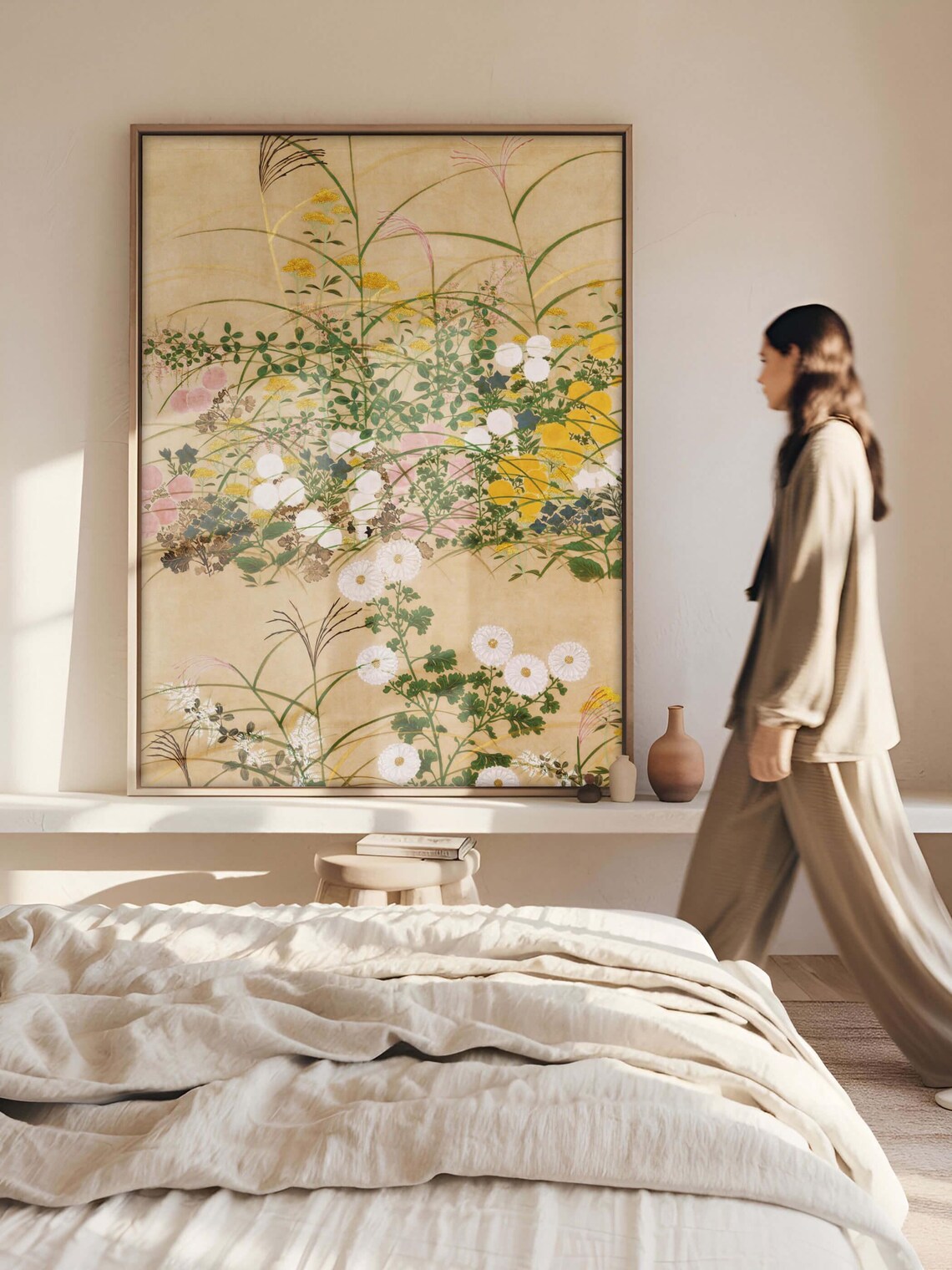 Floral Chinoiserie, Vintage Botanical Art Print - Image 2