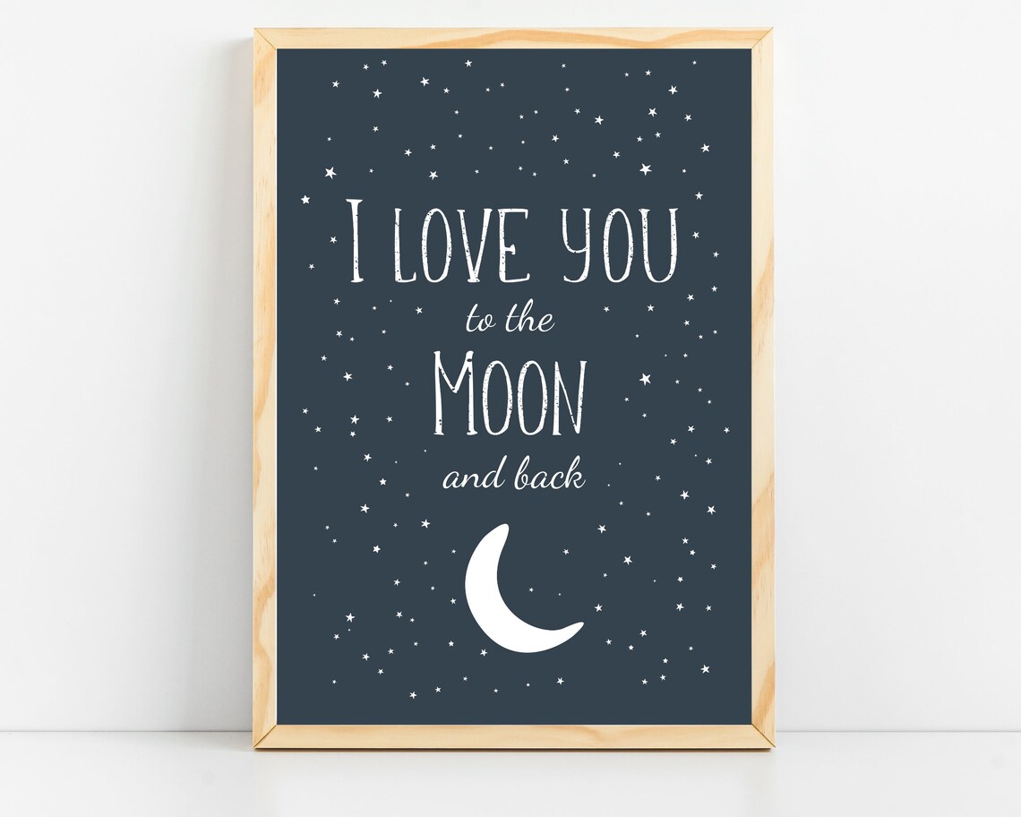 Space Nursery Print, Outer Space Kids Room Decor - Image 4