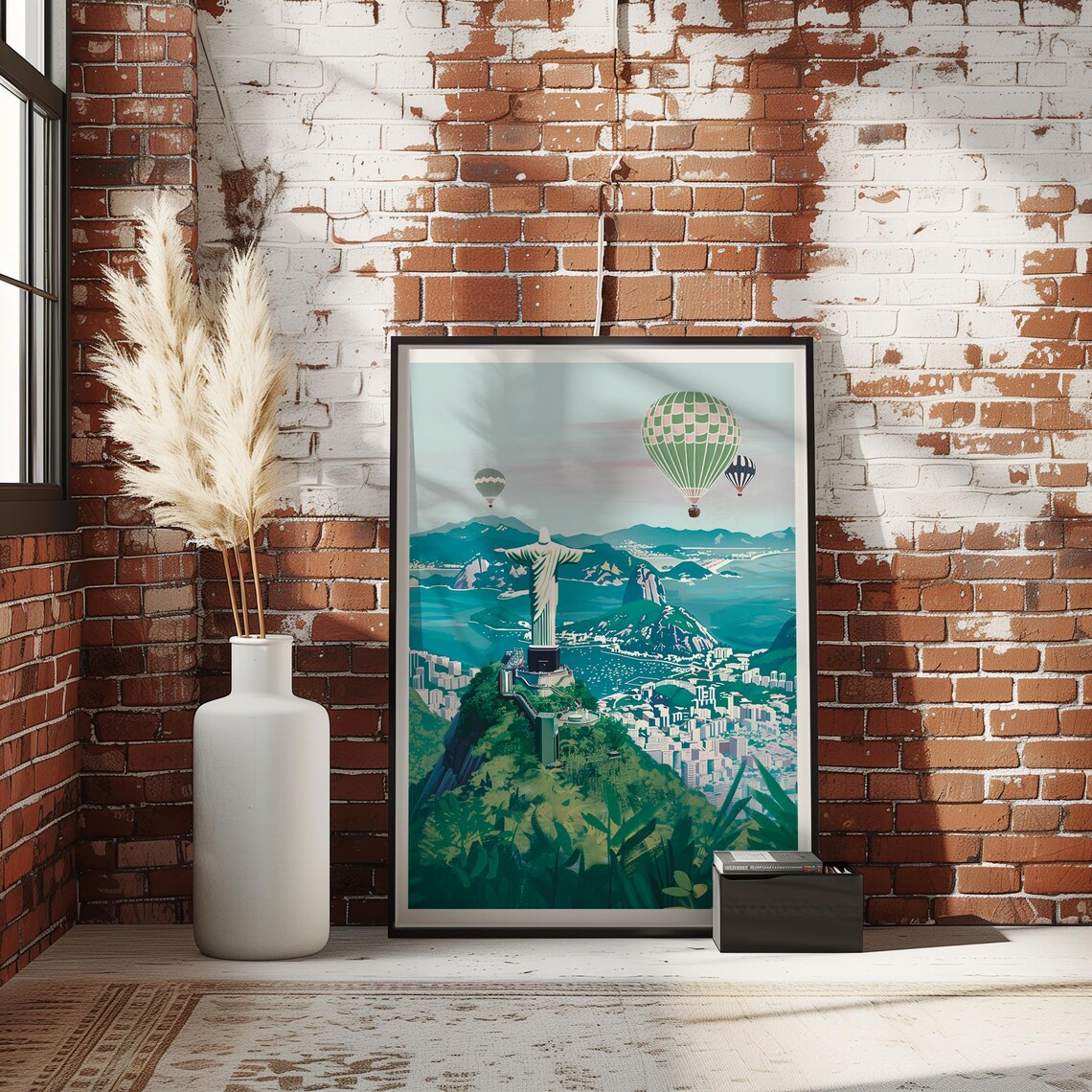 Rio De Janeiro Christ The Redeemer Poster Print - Image 2