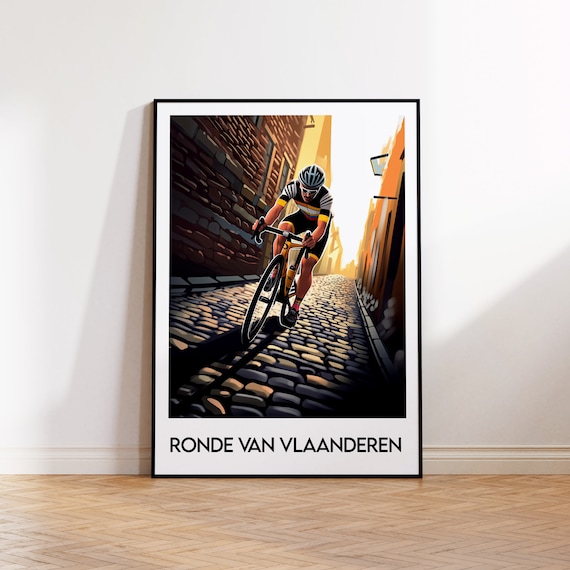 Ronde Van Vlaanderen Tour Of Flanders Cycling Monument Poster