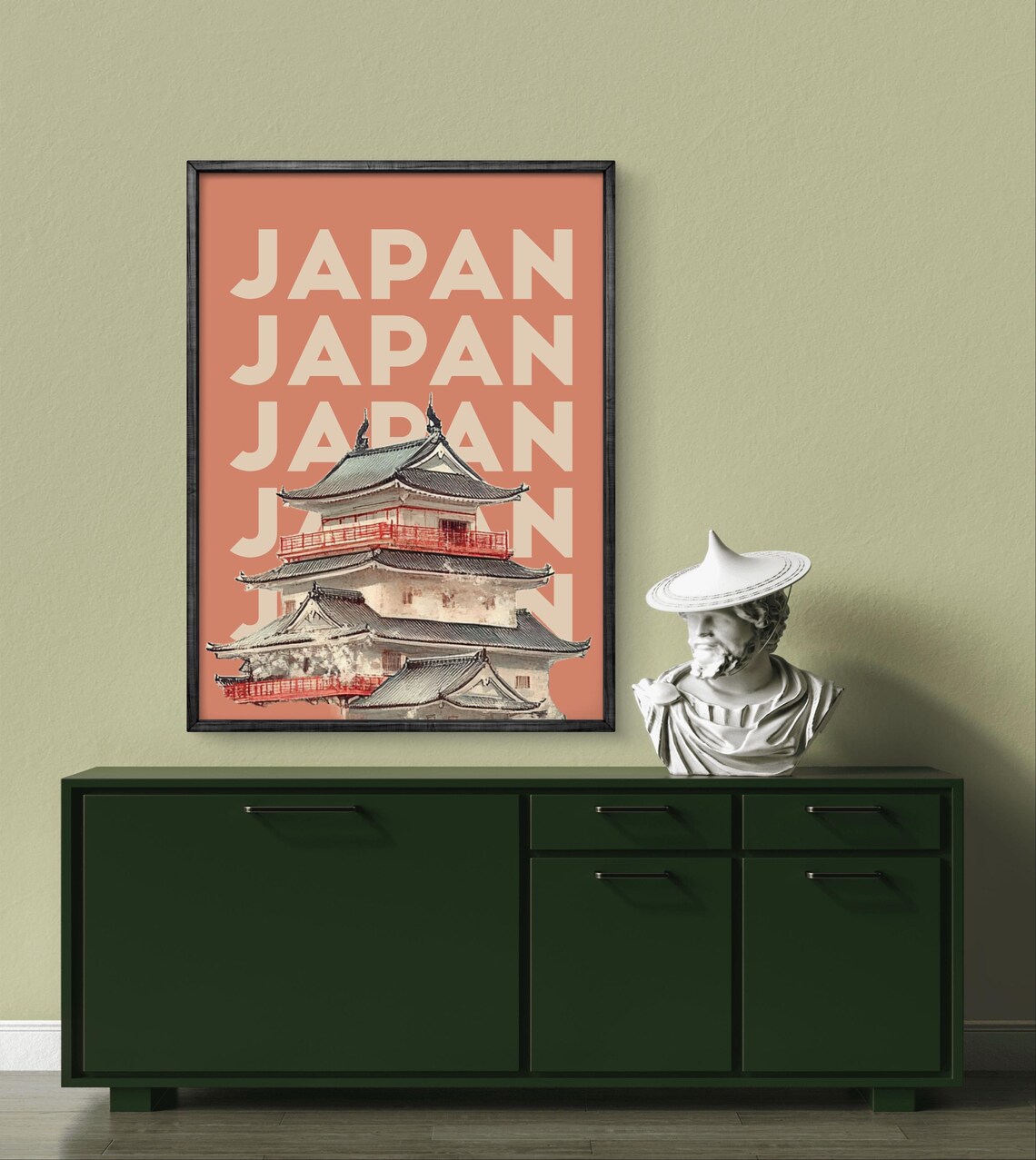 Japan Poster, Japanese Castle Architecture - Image 2