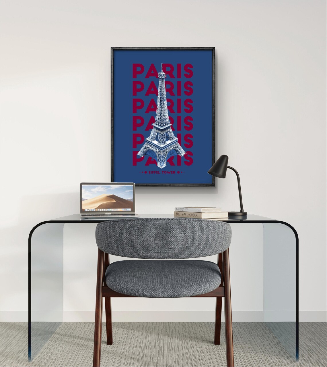 Paris Poster, Eiffel Tower French Landmark - Image 2