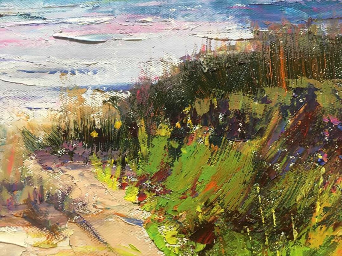 Impression Scenery - Oil Painting Art Print - Image 3