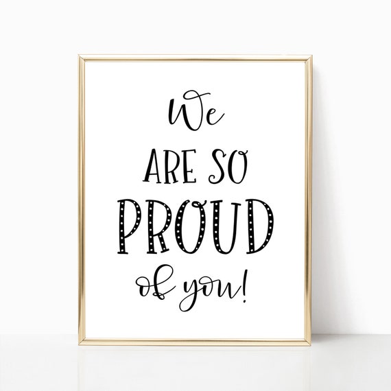 Graduation Decoration 2025 We Are So Proud Of You Senior 2025 Graduation Party Decor Class Of 2025