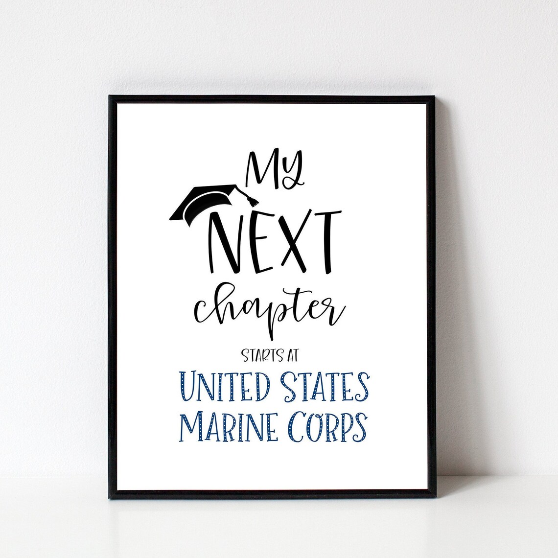 My Next Chapter Starts at Indiana University Graduation Sign Poster - Image 2