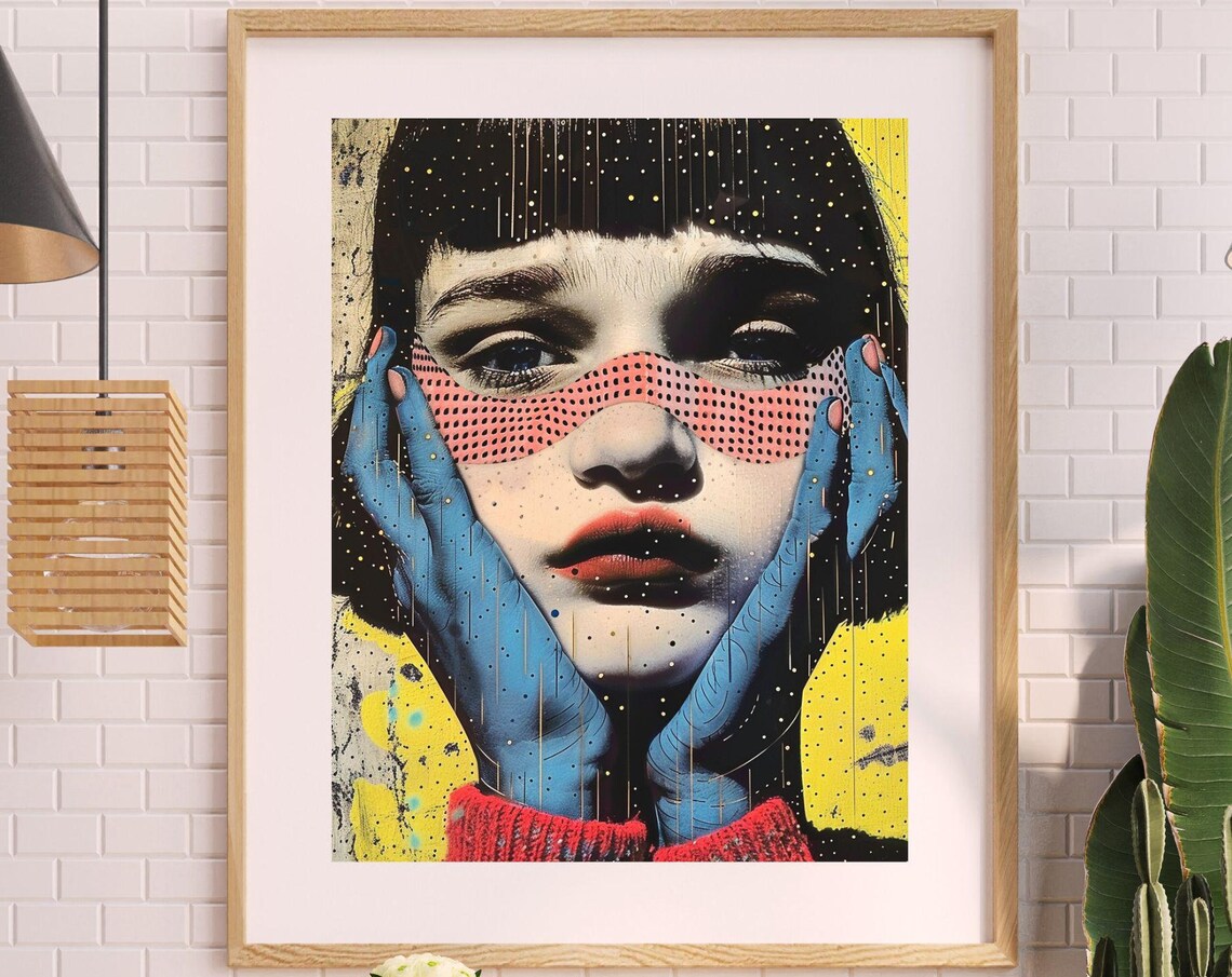 Dimensions No6 Unique Canvas Art Print