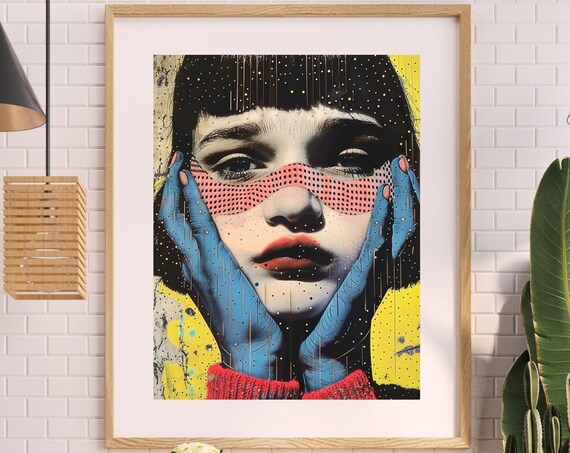 Dimensions No6 Unique Canvas Art Print