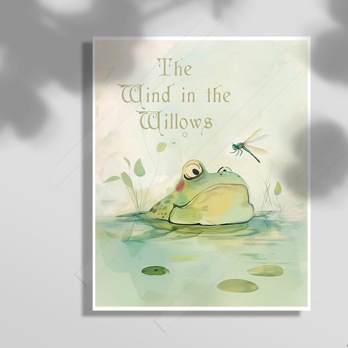 Mr Toad From The Wind In The Willows Art Print Home Decor Bff Gift Housewarming Gift
