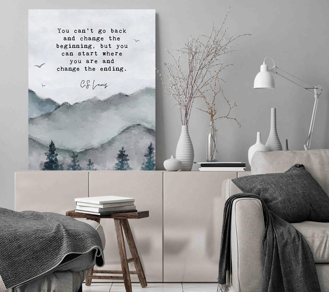 Inspirational Quote Print, Office Decor Wall Art Print - Image 3