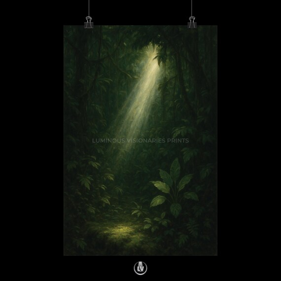 Enchanted Forest Matte Vertical Posters Nature Wall Art Home Decor Gift For Lover Botanical Print Peaceful Atmosphere Appt 10