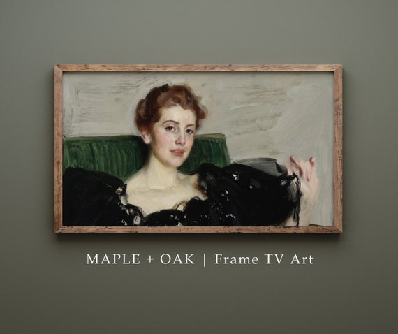 Vintage Portrait Of A Fancy Woman Art Print