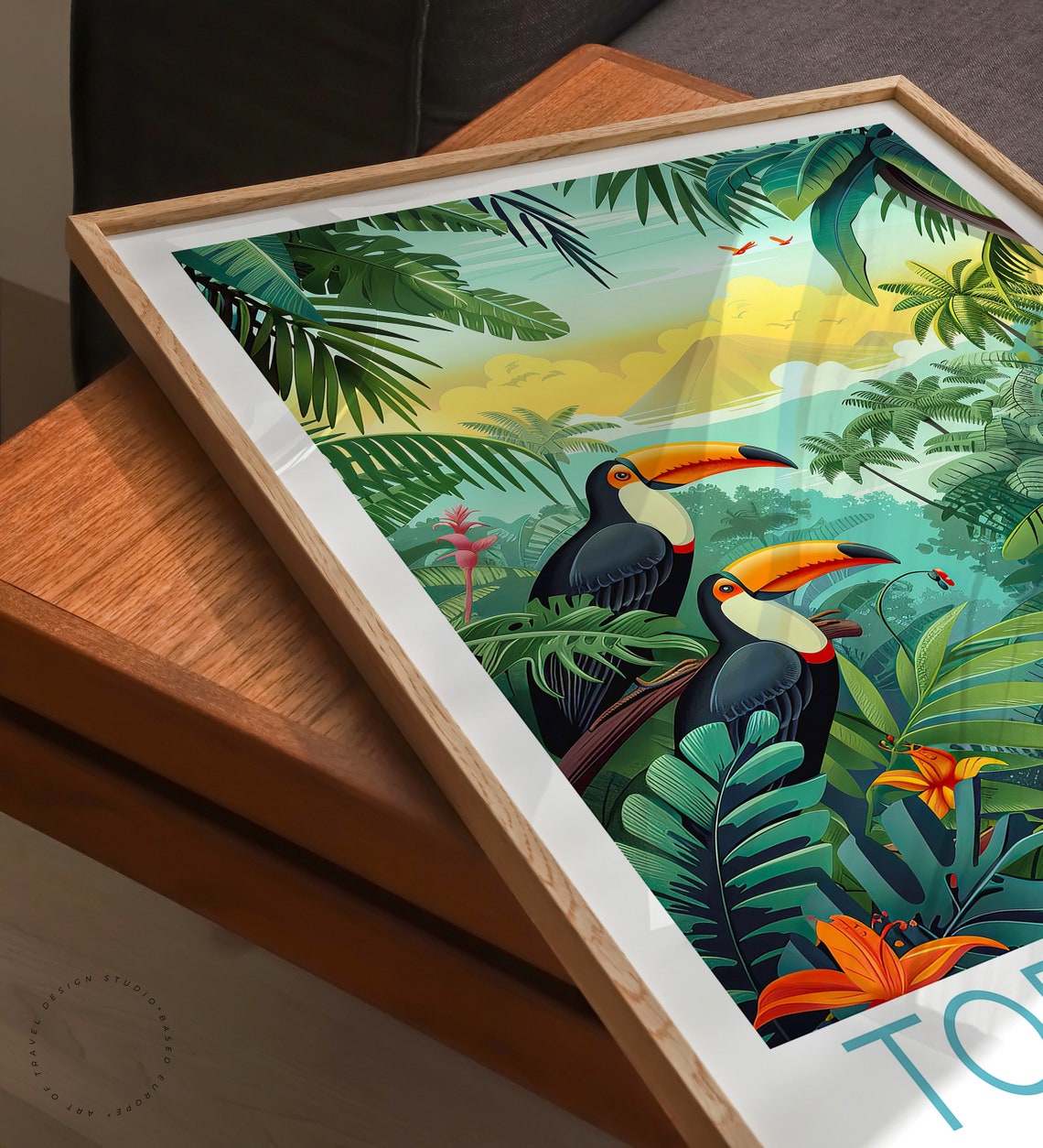 Tortuguero Costa Rica Poster Costa Rica Wall Art Tortuguero Travel Print Home Decor Personalised Gifts Wedding Present - Image 3