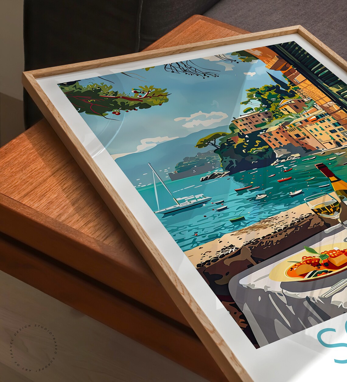 Sorrento Italy Travel Poster, Coastal Wall Art Print - Image 3