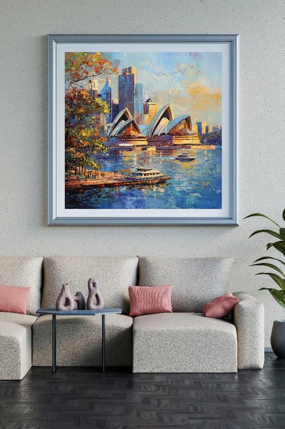 Sydney Harbour Travel Poster