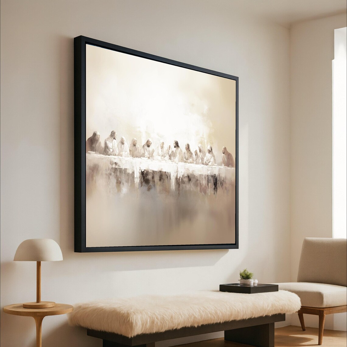 Last Supper Christian Religious Wall Art Print
