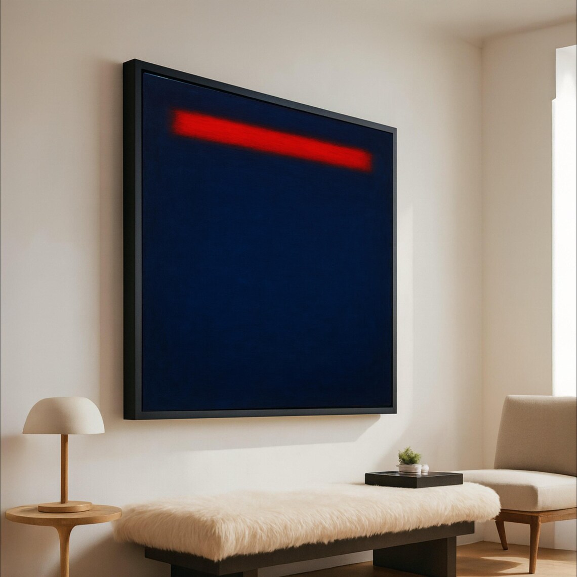 Mark Rothko Abstract 1958 Poster Print, Minimalist