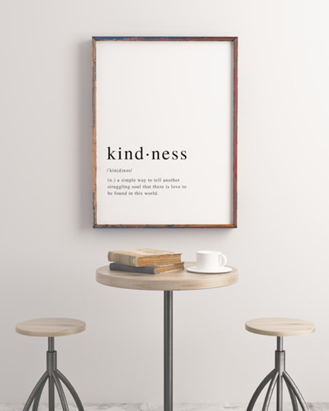 Kindness Quote, Motivational Typography Art - Image 2