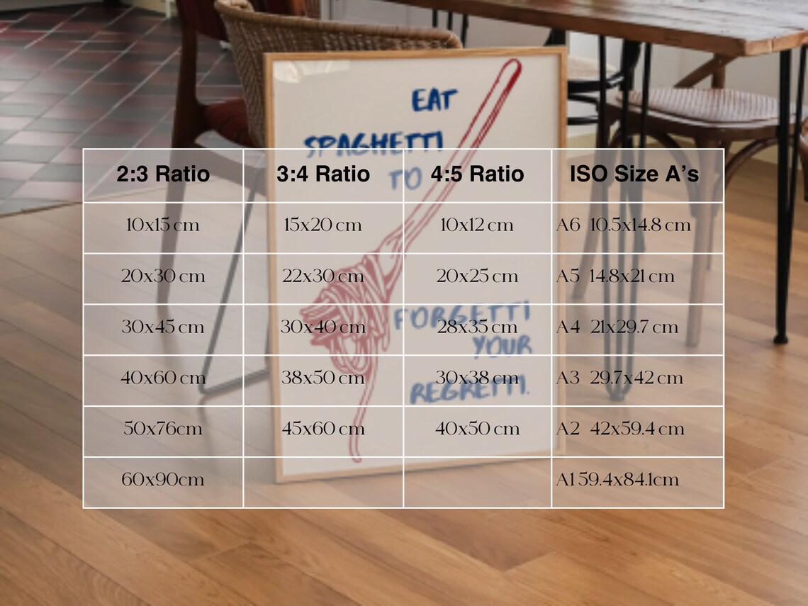 Eat Spaghetti To Forgetti Your Regretti Poster - Image 4