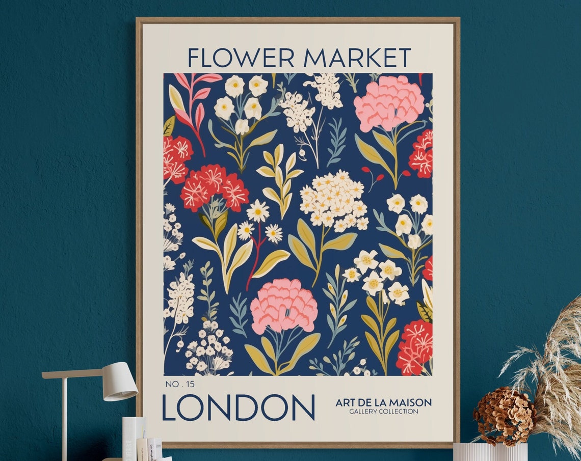 Flower Market - Travel Travel Poster - Image 5