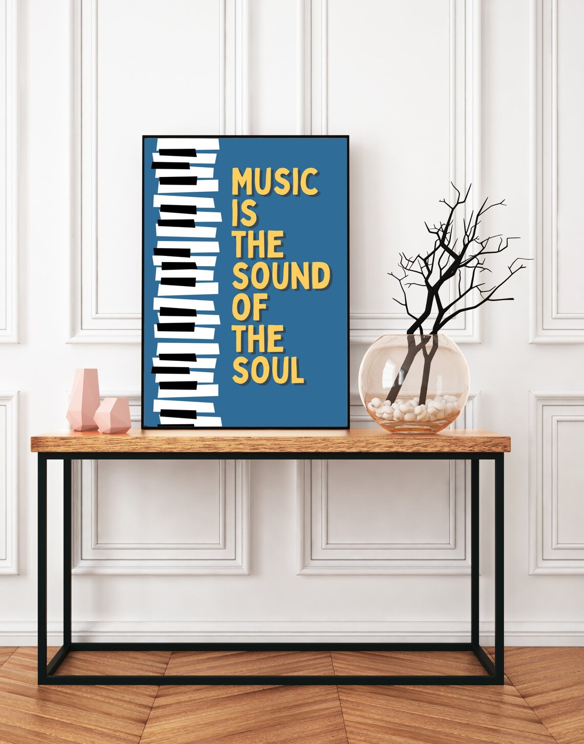 Music Wall Art, Inspirational Piano Quote Poster - Image 2
