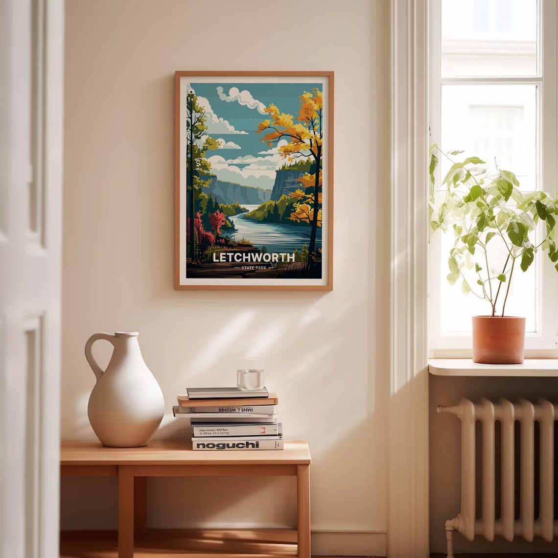 Letchworth State Park New York Travel Poster - Image 4