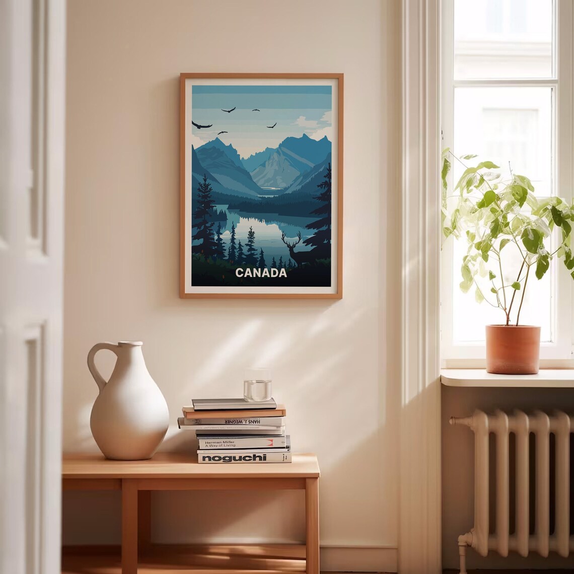 Canada Minimalist Travel Poster, Wall Art Print - Image 4