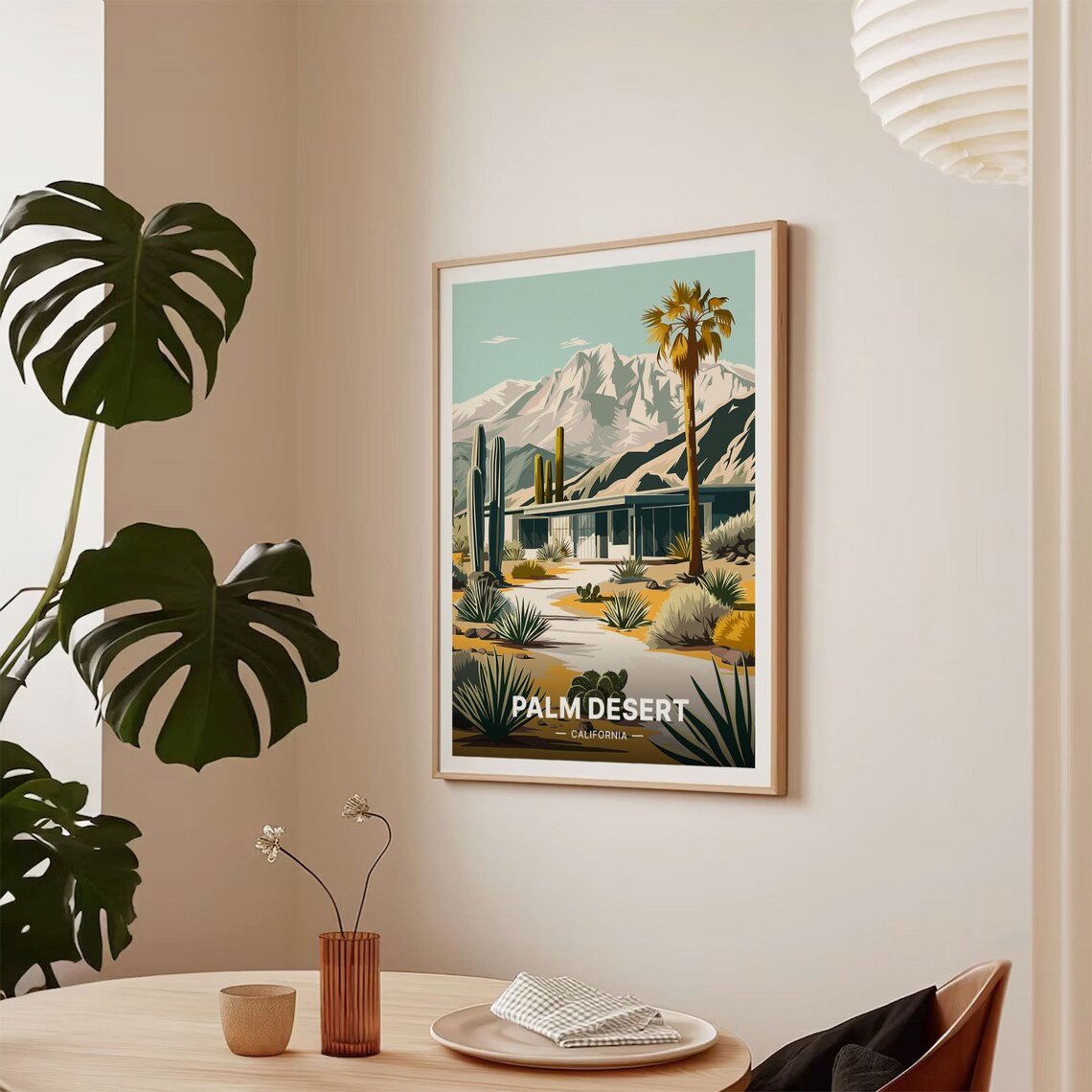 Palm Desert California Travel Poster, Adventure Decor - Image 2