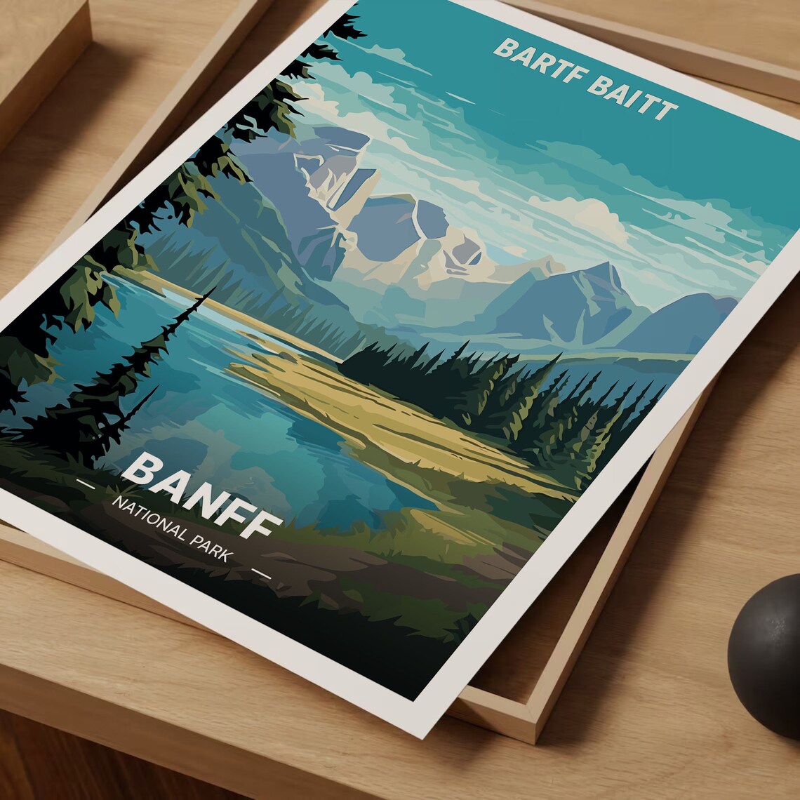 Banff National Park Adventure Decor Poster - Image 3