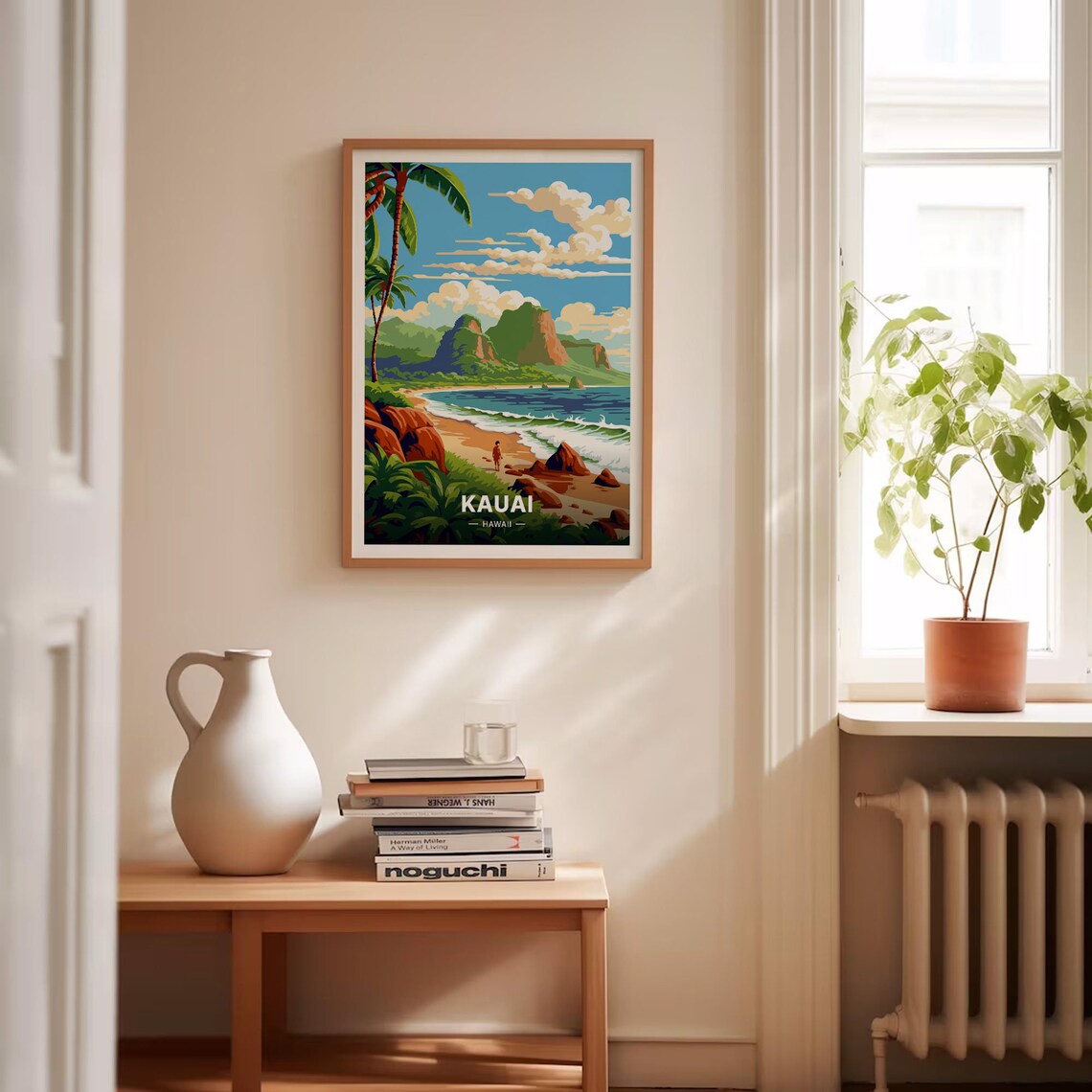 Kauai Travel Poster, Tropical Hawaii Home Decor - Image 4