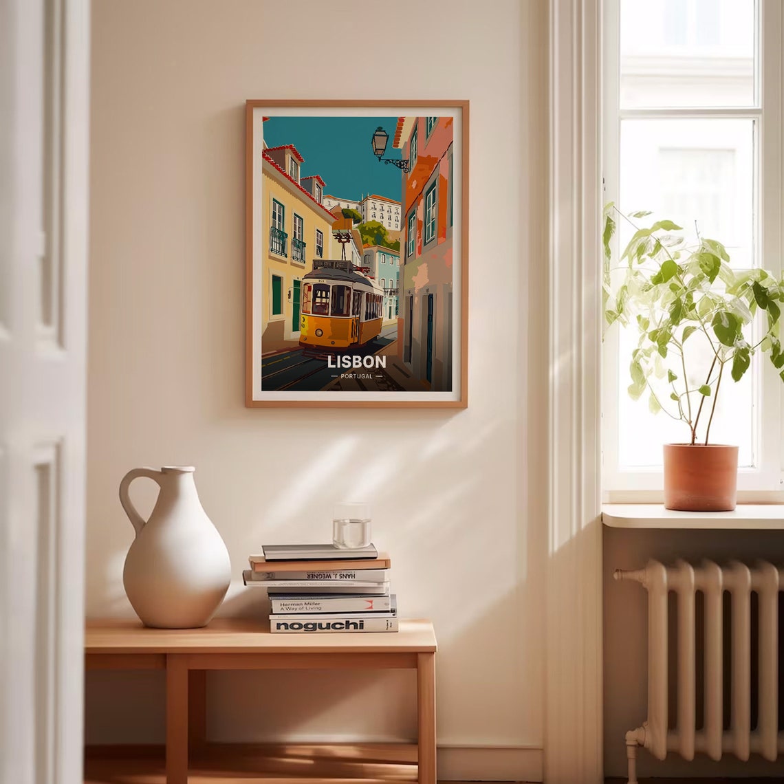 Lisbon Cityscape Inspired Art Print - Image 4