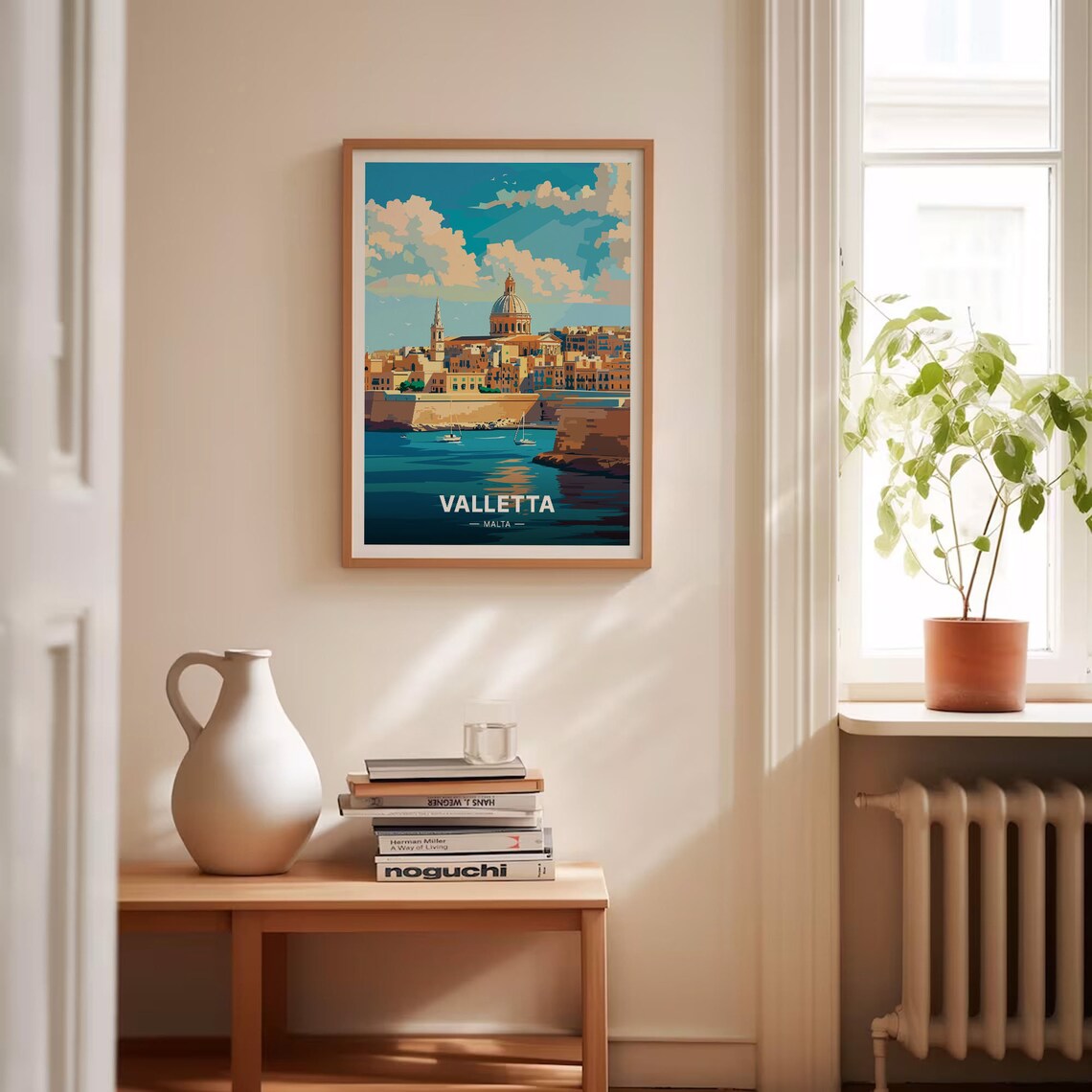 Valletta Malta Travel Poster, Europe Wall Art - Image 4