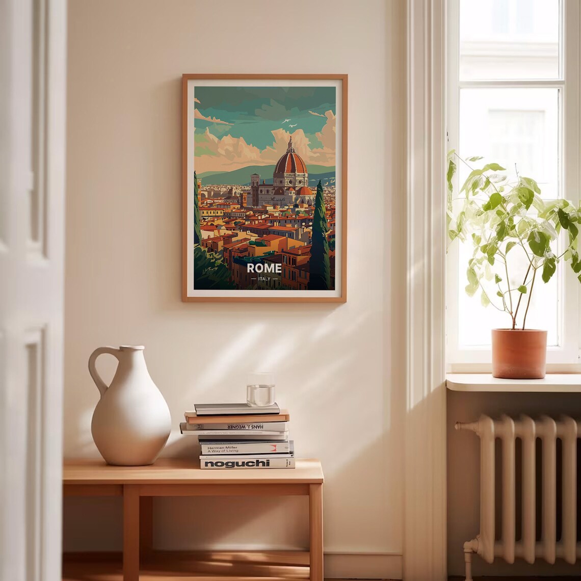 Rome Travel Poster, Italy Travel Poster Wall Art - Image 4
