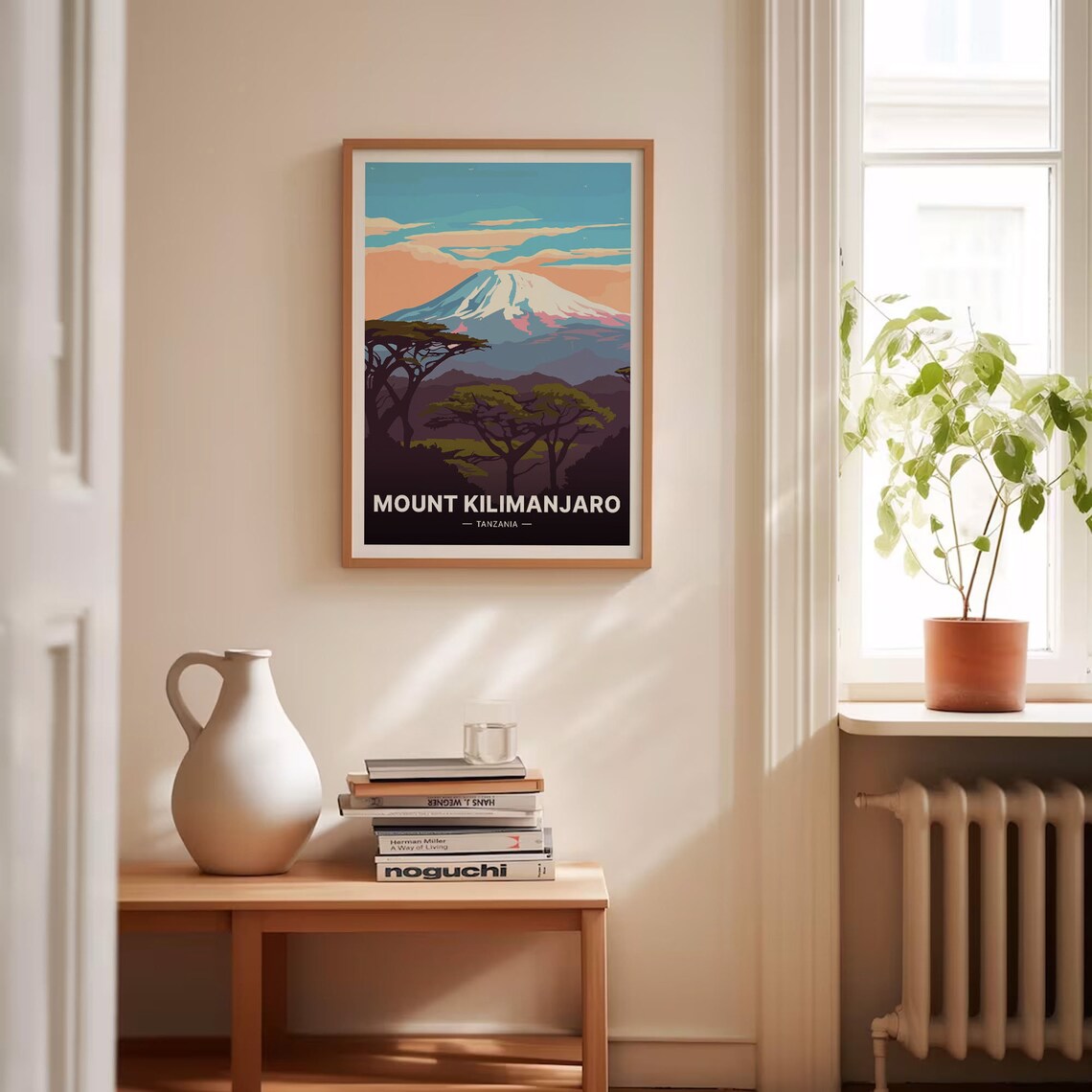 Mount Kilimanjaro Tanzania Travel Poster, Adventure Theme - Image 4