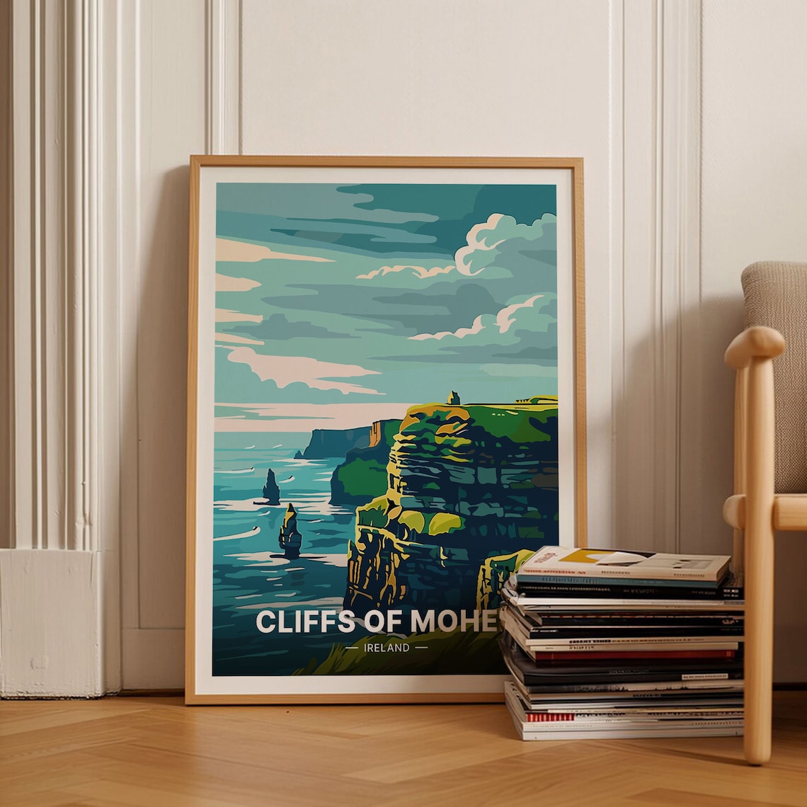 Cliffs Of Moher Birthday Gift Idea Poster