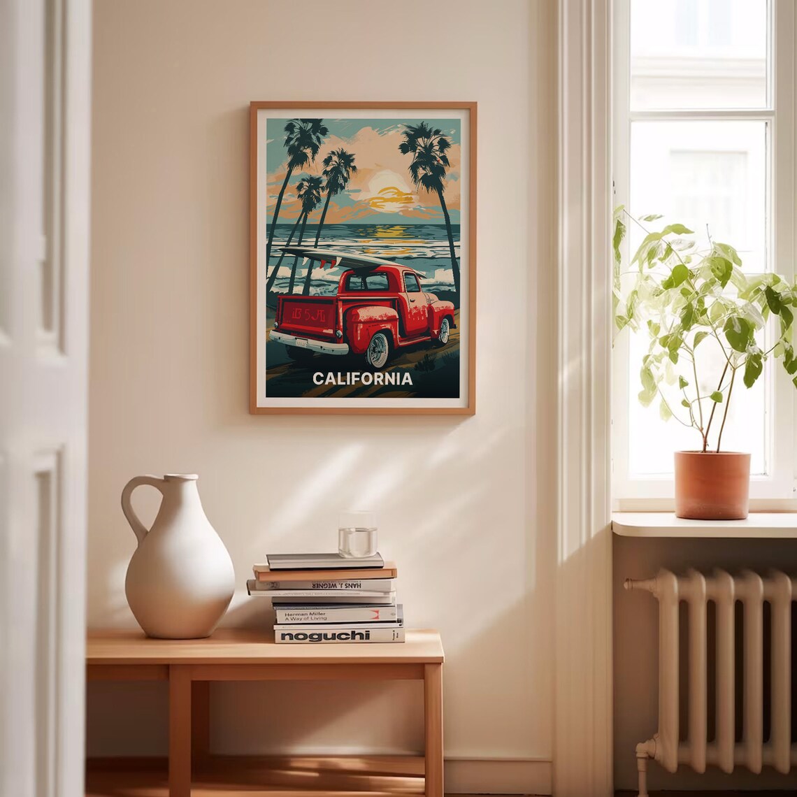 California Coastal Scenery Vintage Travel Poster - Image 4