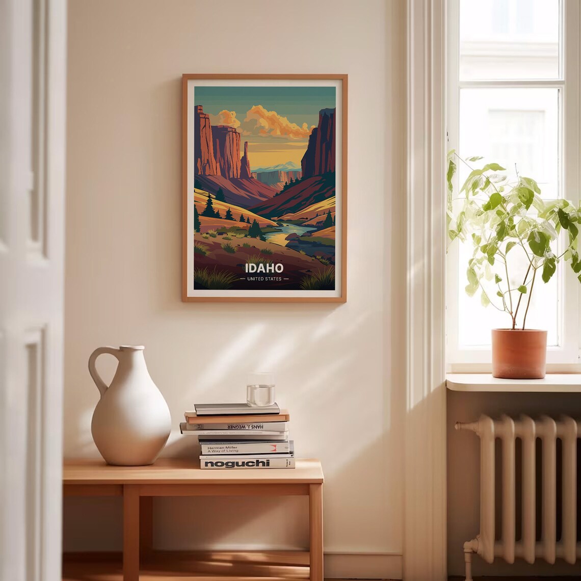 Idaho Scenic Landscape Travel Poster, State Decor - Image 4