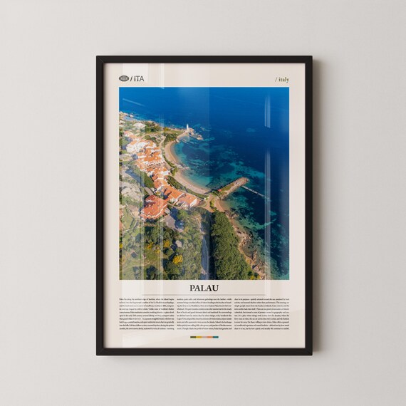 Palau Print Wall Art Poster Photography Pacific Island Landscape Tropical Ocean Decor