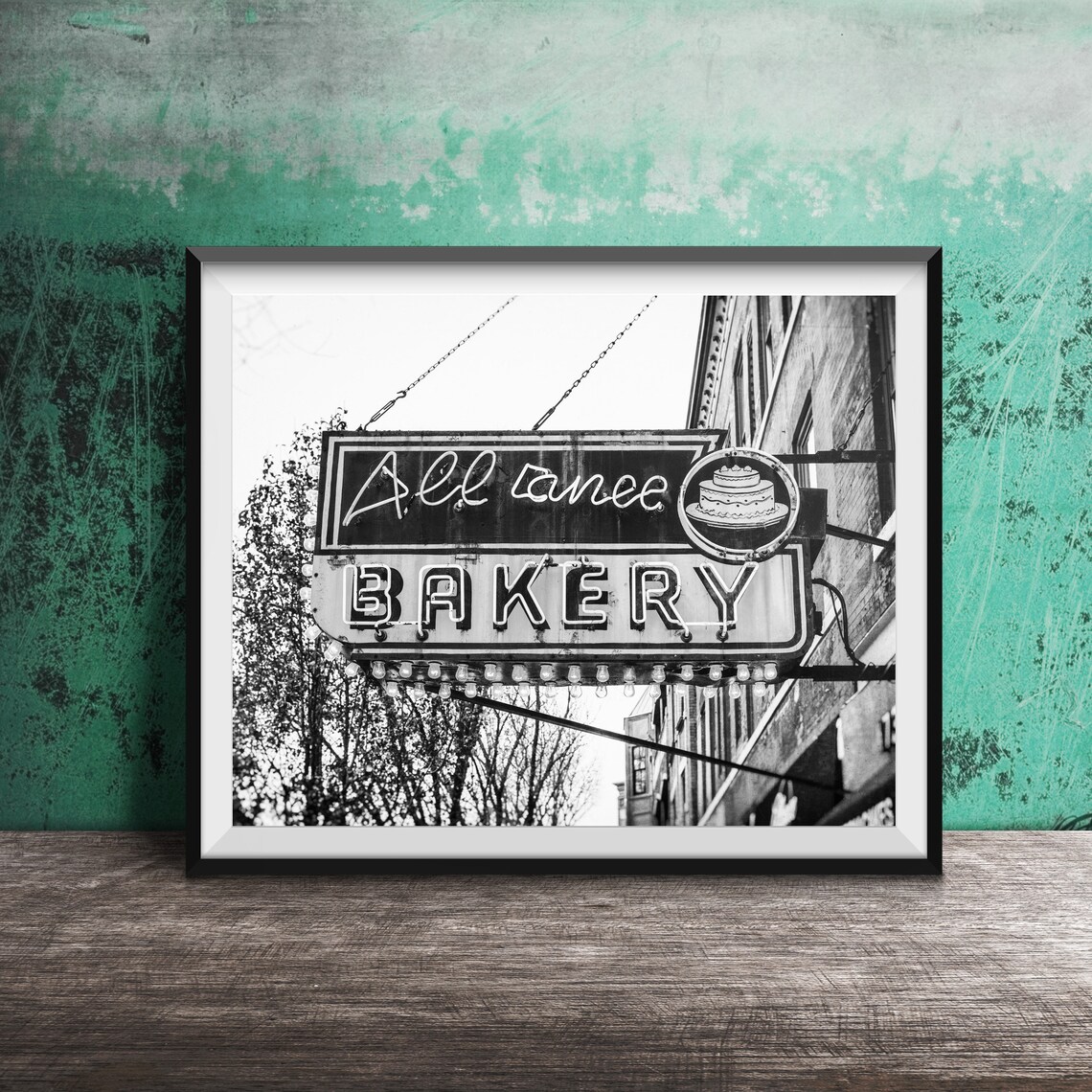 Alliance Bakery Wicker Park Chicago Vintage Photo Print - Image 2