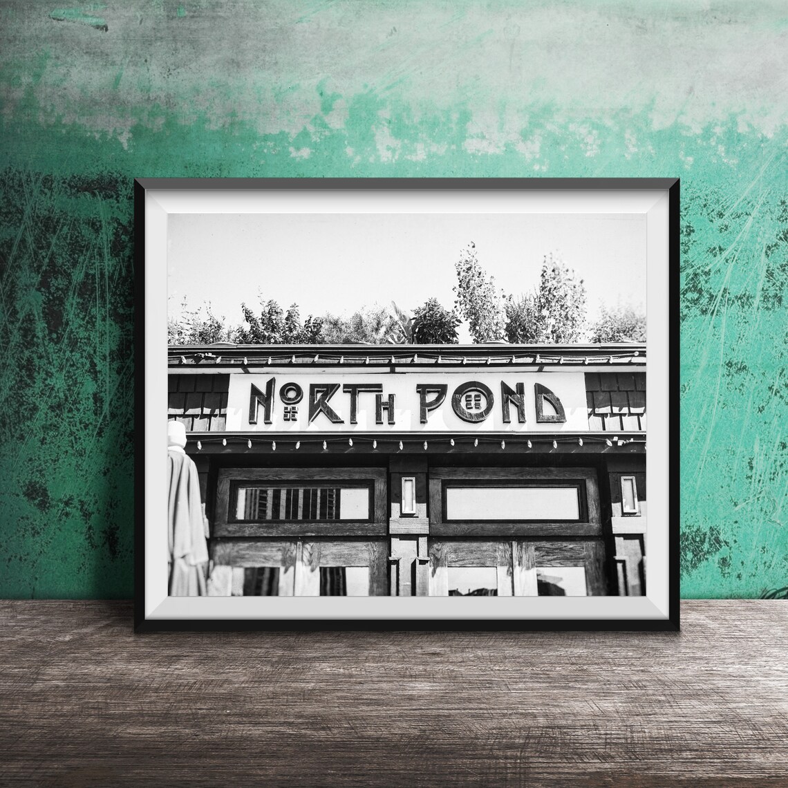 North Pond Restaurant Sign Lincoln Park Chicago Photography Poster - Image 2