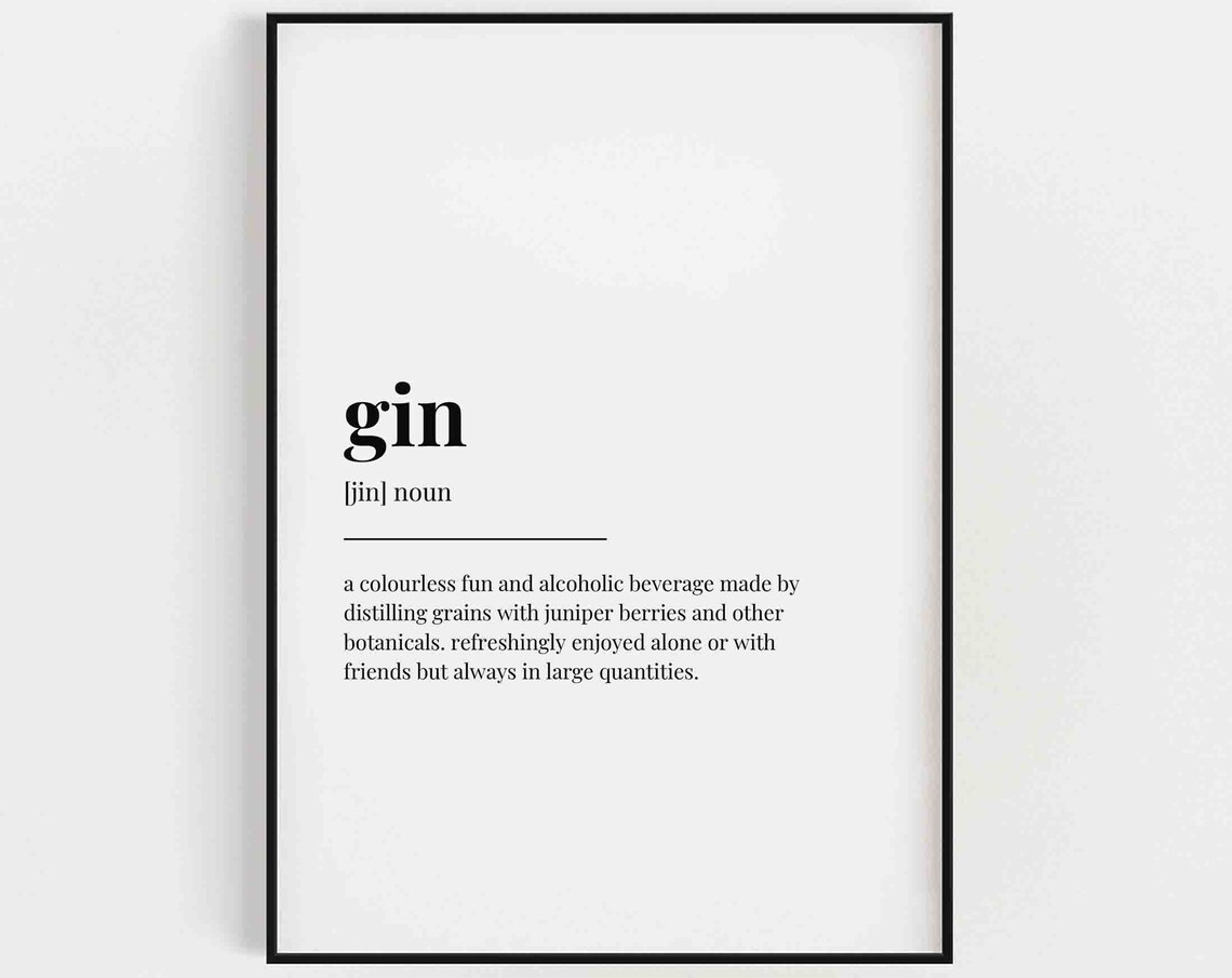Gin Definition Meaning, Cocktail Home Decor