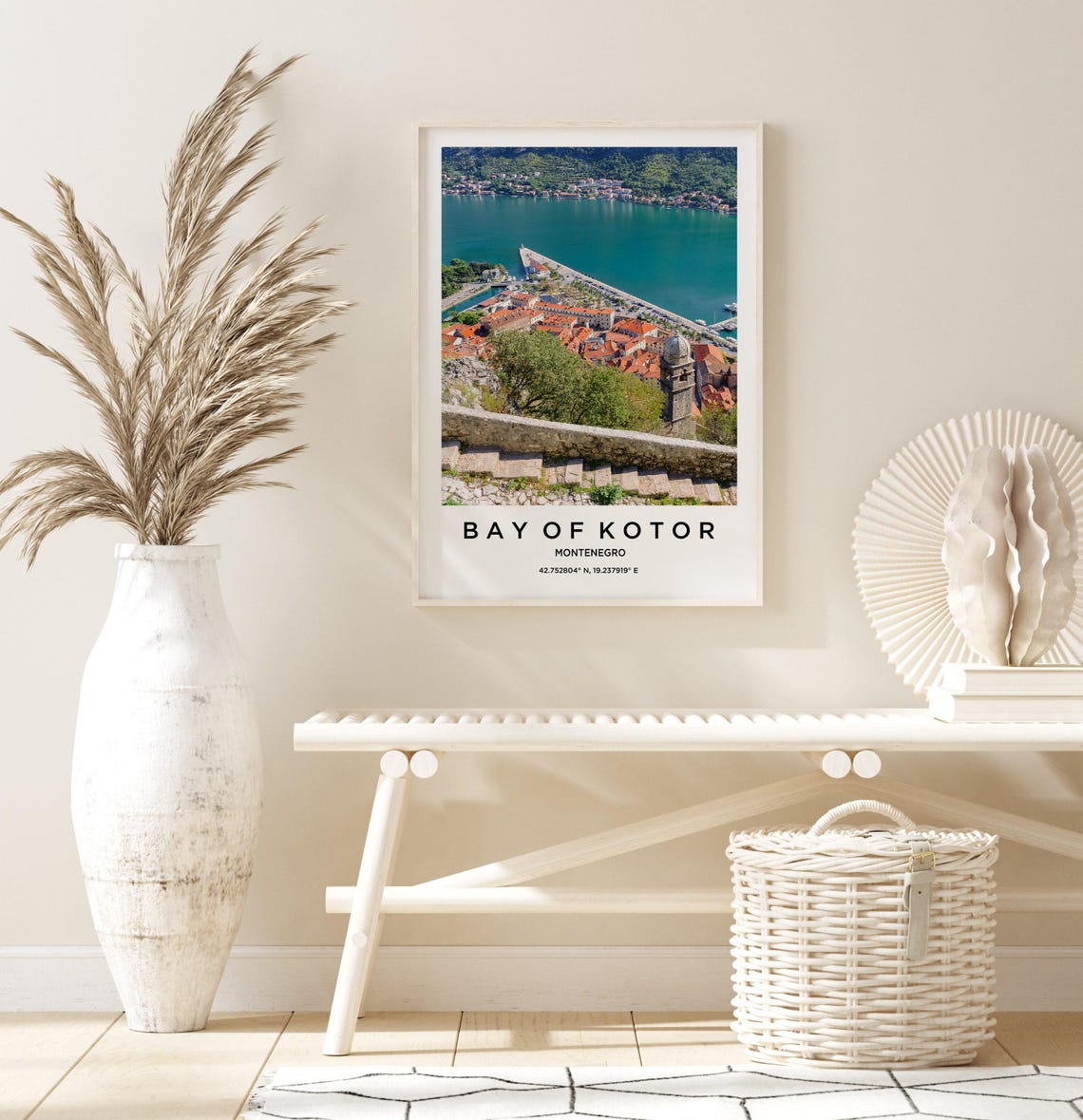 Bay Of Kotor Art Bay Of Kotor Print Bay Of Kotor Poster Bay Of Kotor Art Bay Of Kotor Photo Bay Of Kotor Map Bay Of Kotor Painting - Image 3