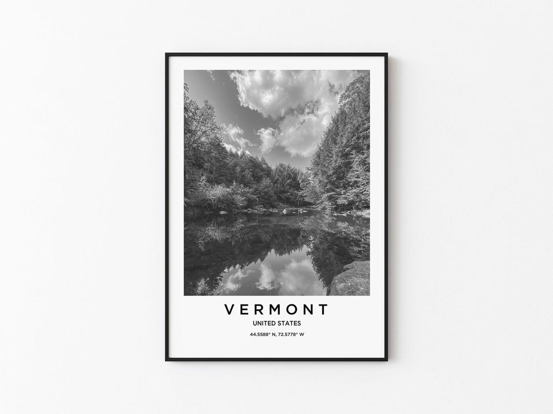 Vermont Travel Poster