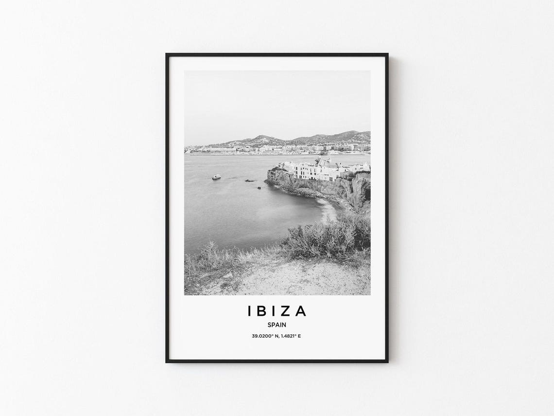 Ibiza Travel Poster