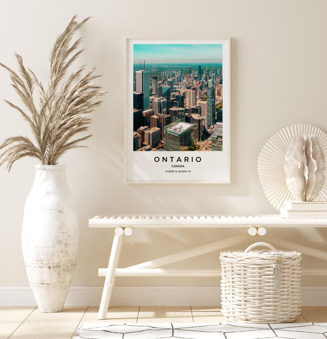 Ontario Art Ontario Print Ontario Poster Ontario Art Ontario Photo Ontario Map Ontario Painting Ontario Travel - Image 3