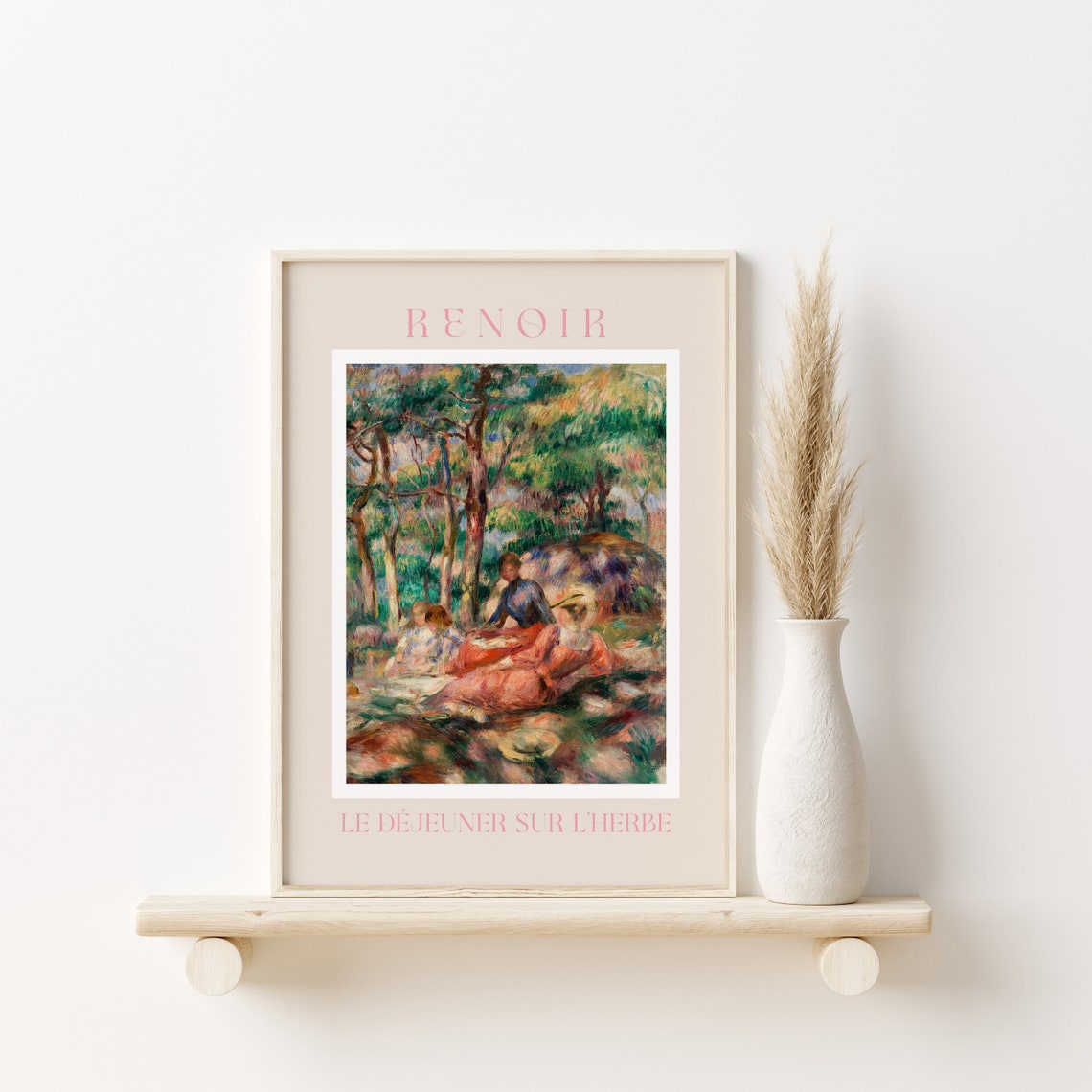 Renoir Poster August Renoir Print Renoir Wall Art Renoir Picture Renoir Monet Print Vintage Renoir Art Renoir Le Dejeuner Sue Lherbe