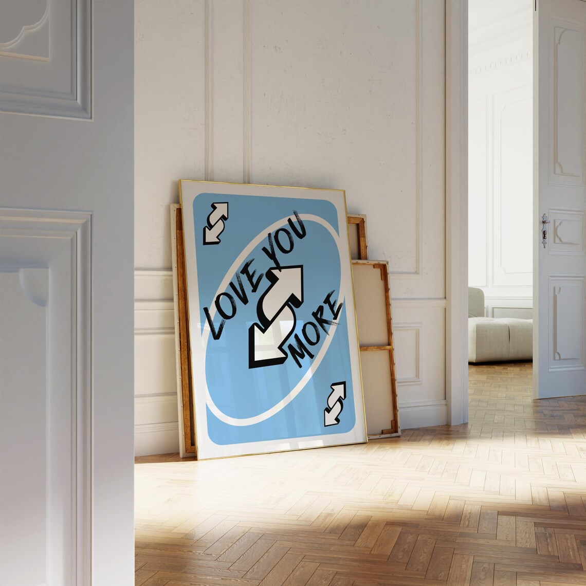 Love You More, Retro Preppy Apartment Decor - Image 3