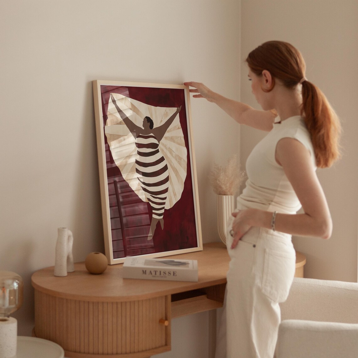 Curvy Woman Illustration, Body Positive Poster - Image 5